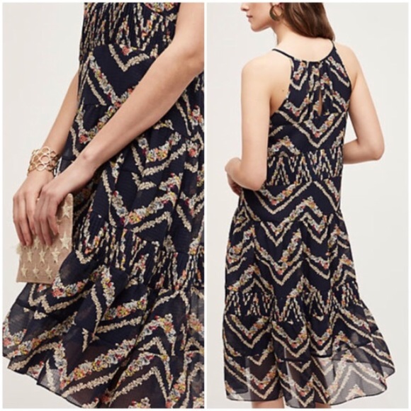 Anthropologie HD In Paris Rococo Midi Dress - Picture 4 of 8